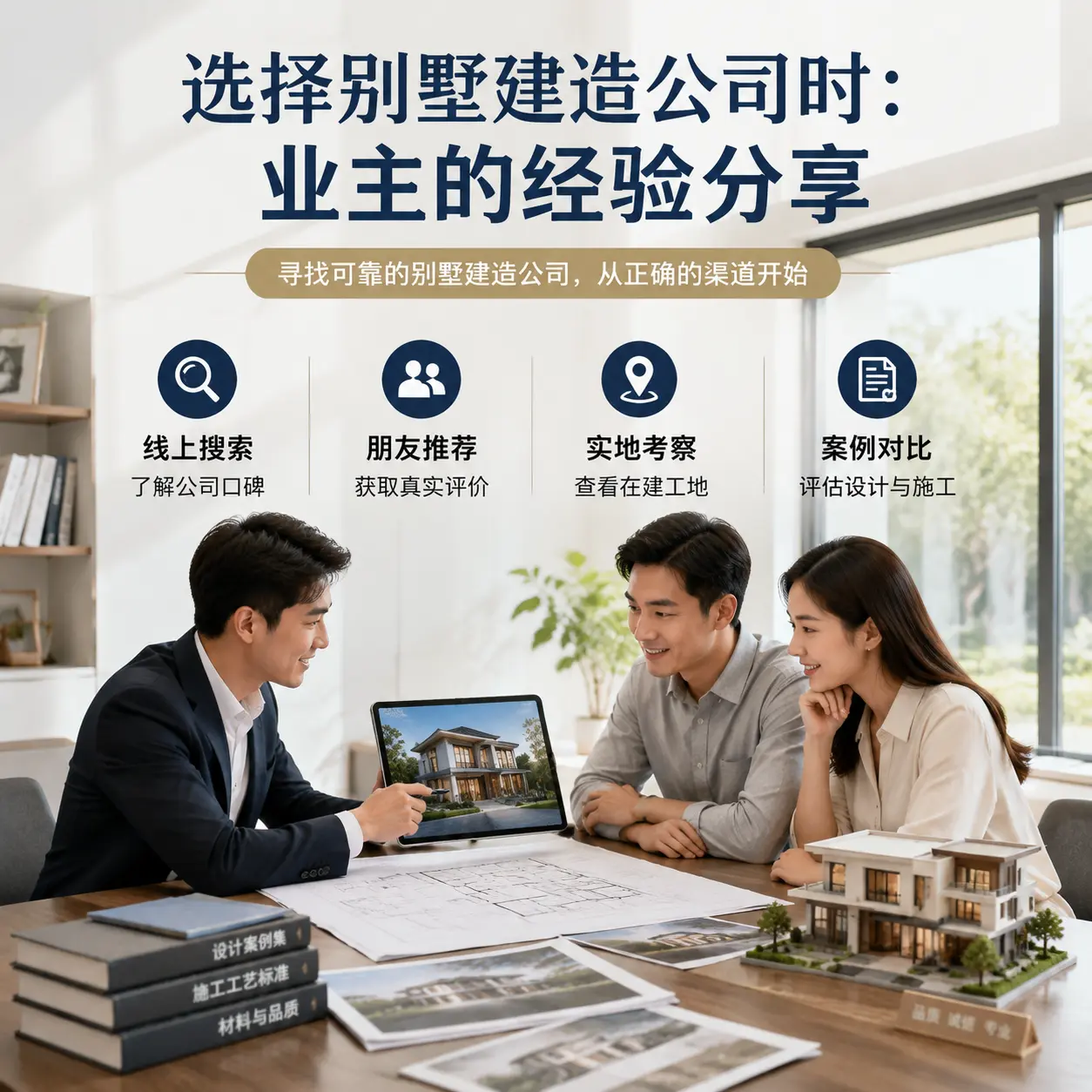 选择别墅建造公司时: 榕江 业主的经验分享
