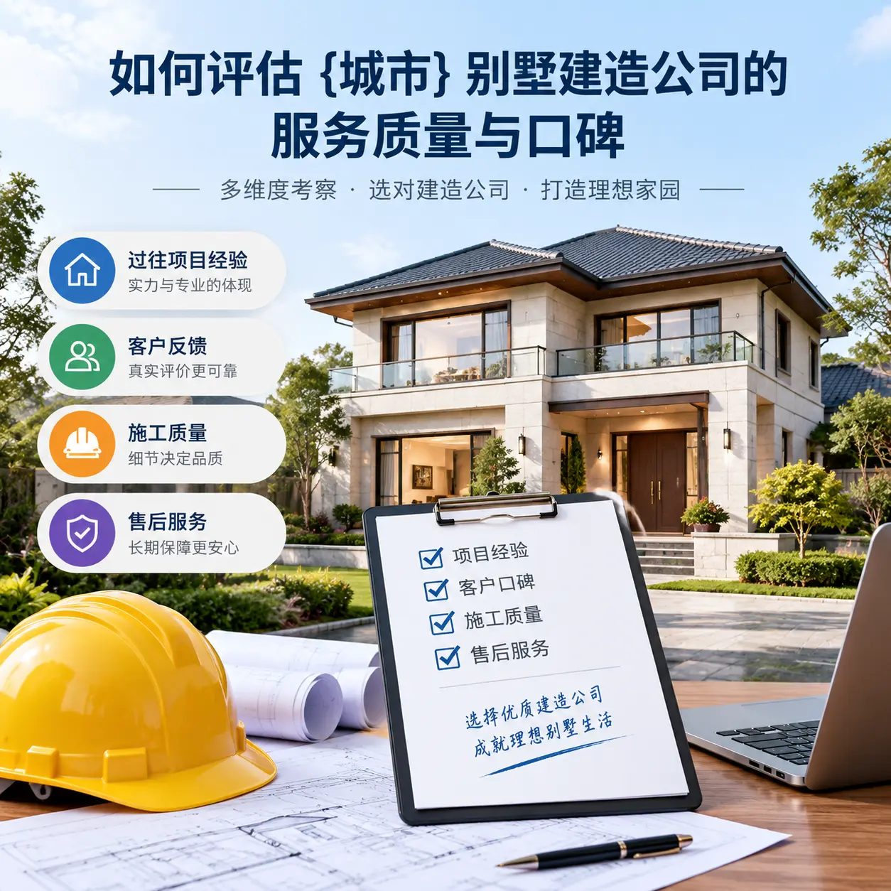 如何评估 榕江 别墅建造公司的服务质量与口碑