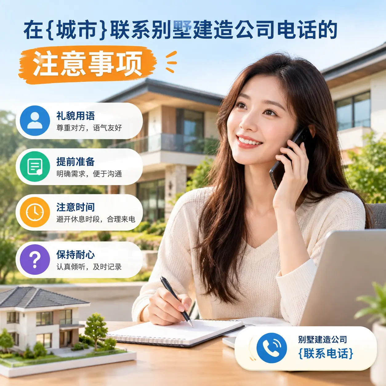 在榕江联系别墅建造公司电话的注意事项