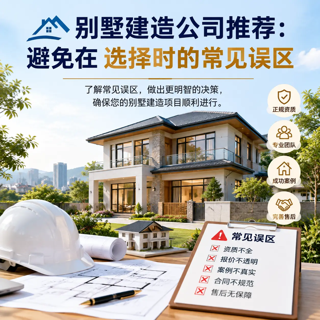 别墅建造公司推荐：避免在 榕江 选择时的常见误区