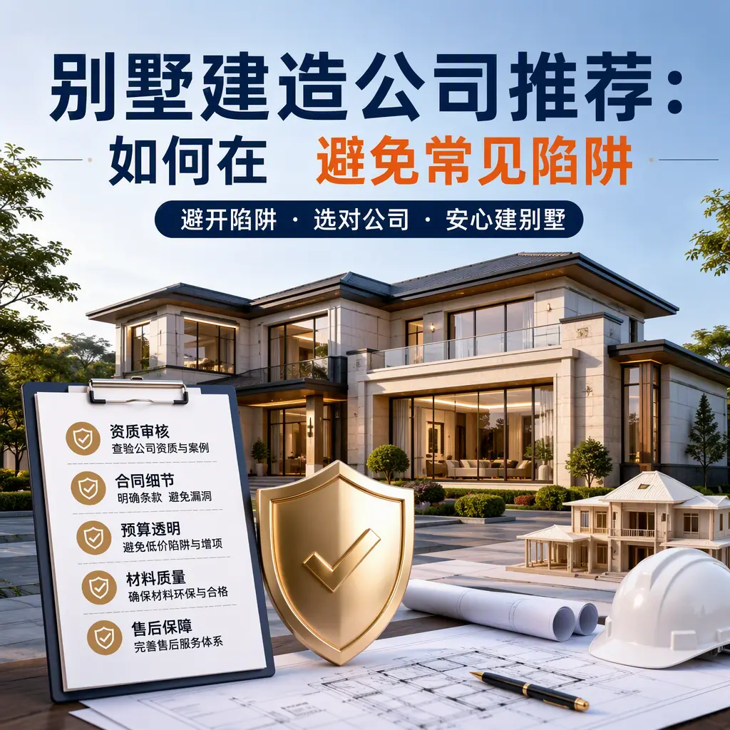 别墅建造公司推荐:如何在 榕江 避免常见陷阱