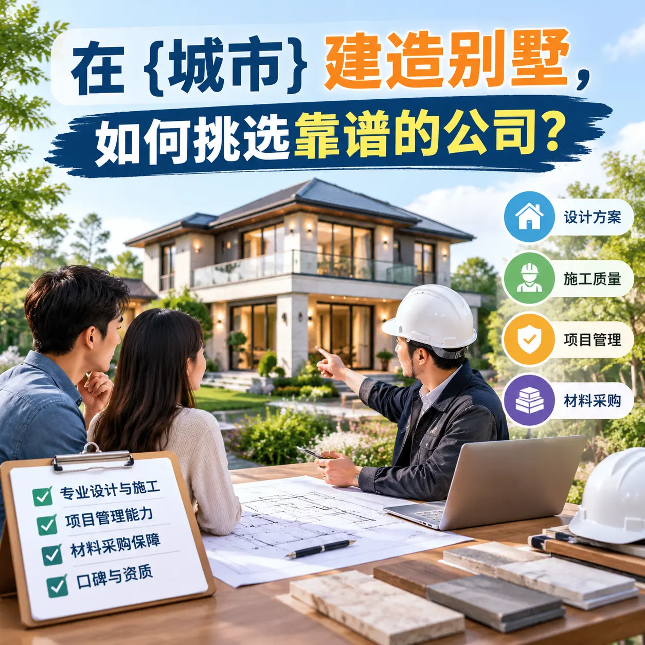 在 榕江 建造别墅，如何挑选靠谱的公司？