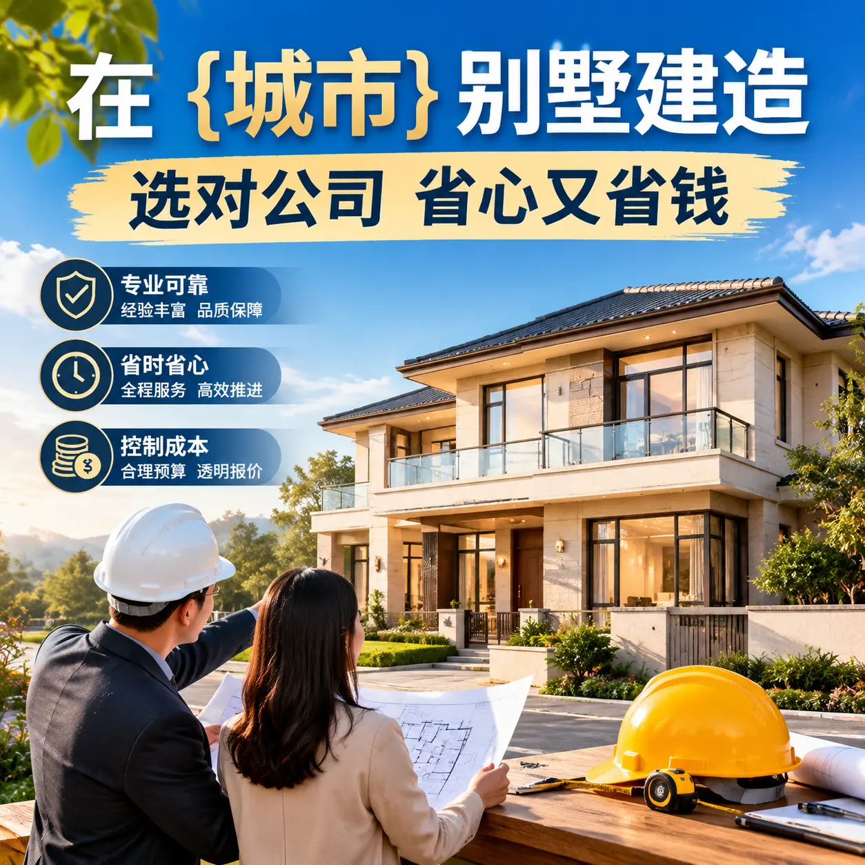 在 榕江 别墅建造,选对公司省心又省钱