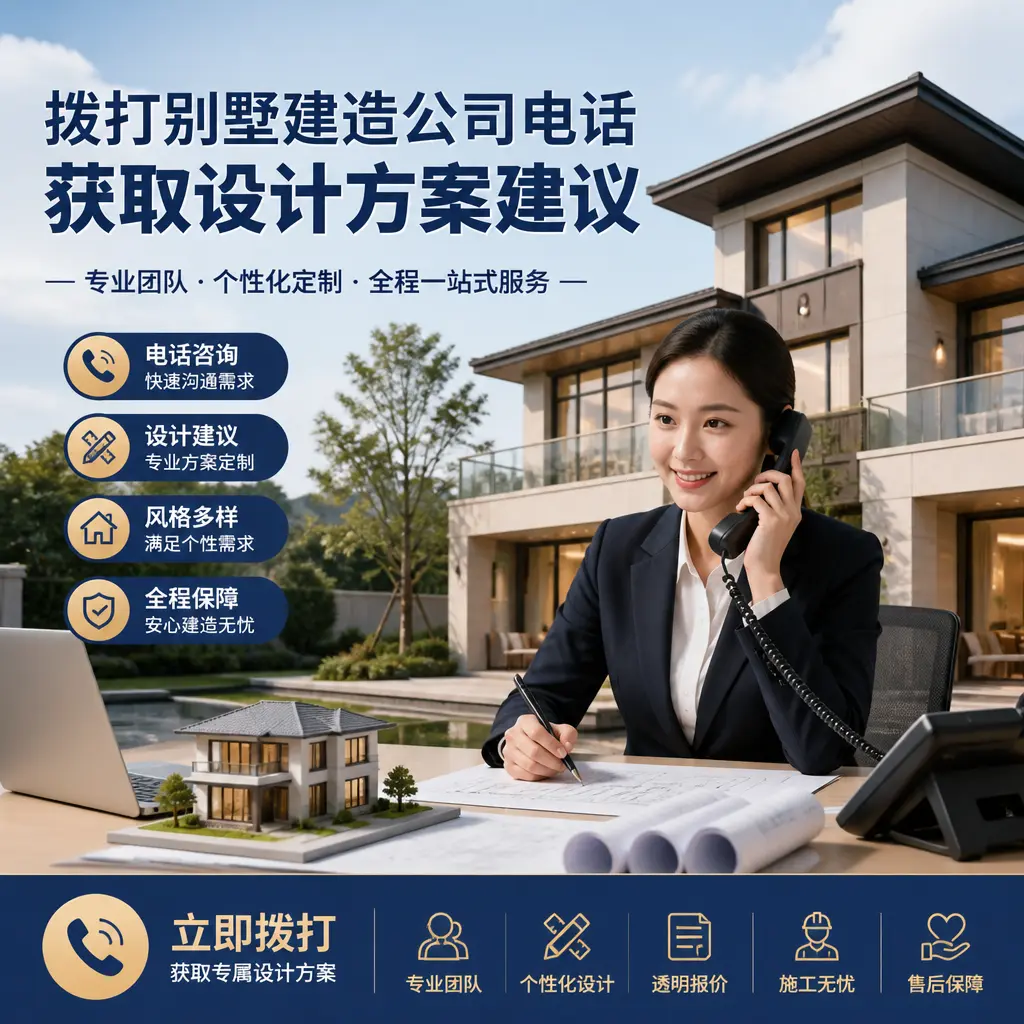 拨打榕江别墅建造公司电话,获取设计方案建议