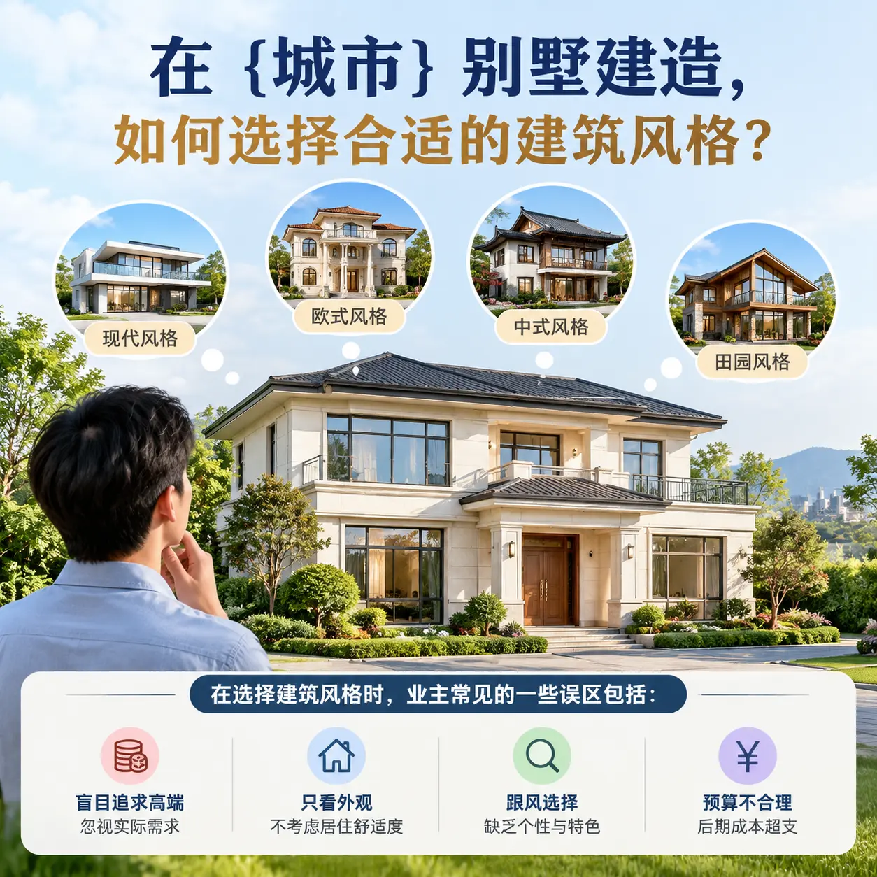 在 榕江 别墅建造,如何选择合适的建筑风格?
