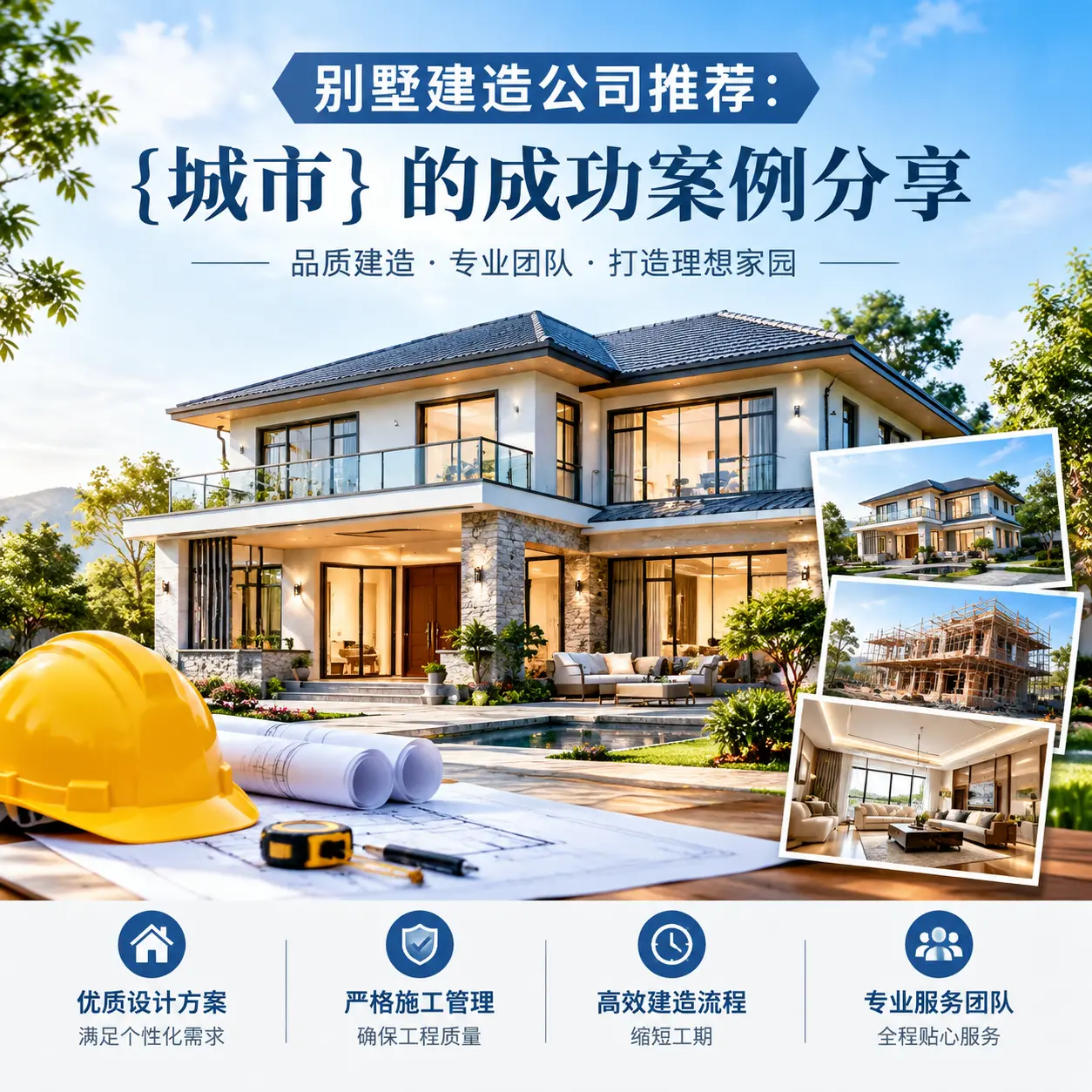 别墅建造公司推荐: 榕江 的成功案例分享