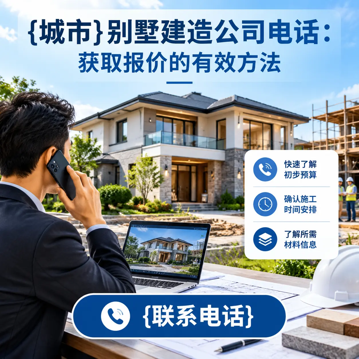 榕江别墅建造公司电话:获取报价的有效方法
